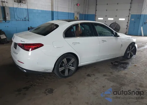 2025 Mercedes-Benz C 300 из США, поврежденный, VIN W1KAF4HB2SR241952